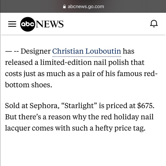 Christian Louboutin Limited Edition Crystal Polish Authentic - Picture 7 of 7